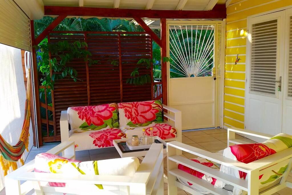 Bungalow Alnamaka : Vue Mer - Piscine - Plage A 5Mn بوانت-نوار المظهر الخارجي الصورة